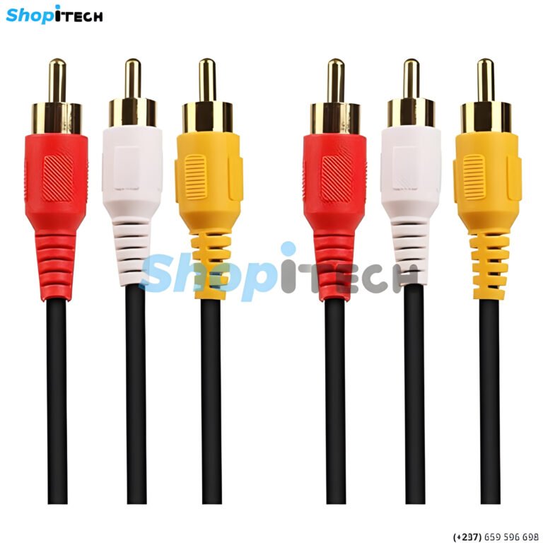 Cable AV OFC Audio-Vidéos [mâle-mâle] 1,5M