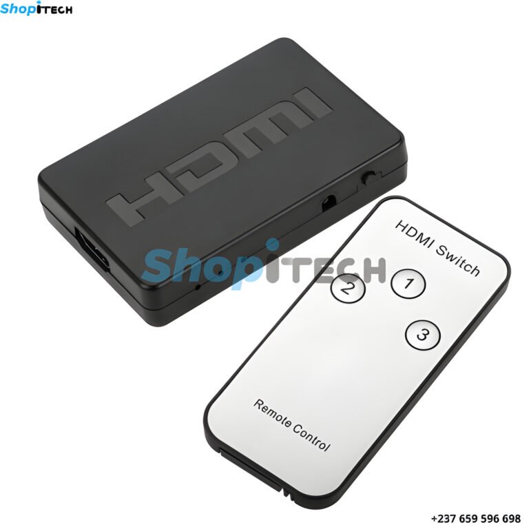 Commutateur HDMI 3X1 (SWITCH)  Avec Contrôle  Générique(Télécommande)