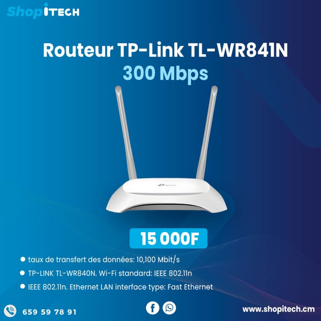 Routeur tp link wr841n haut debit