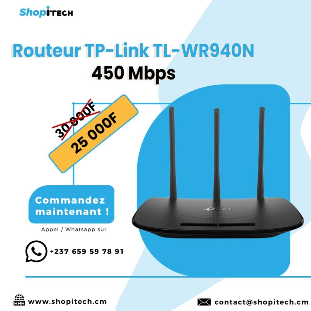 Routeur tp link wr940n haut debit