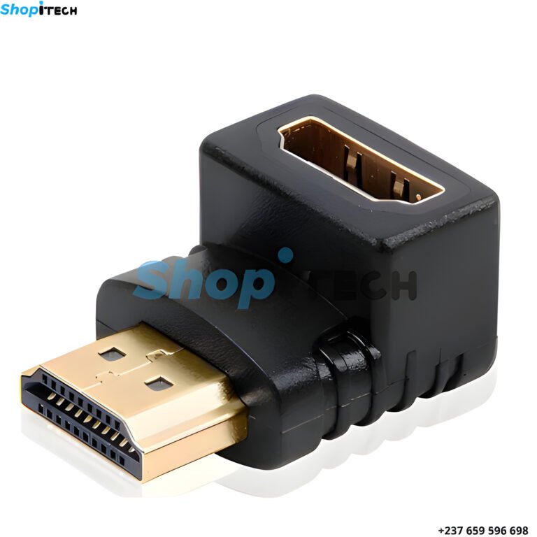 Adaptateur HDMI FEDUS 90 Degrés 4K Mâle Vers Femelle, Connecteur HDMI
