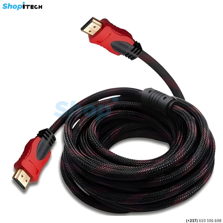 Cable HDMI Blinder Rouge Noir 10M