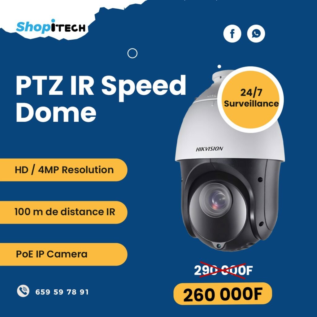 ptz camera de surveillance longue porté