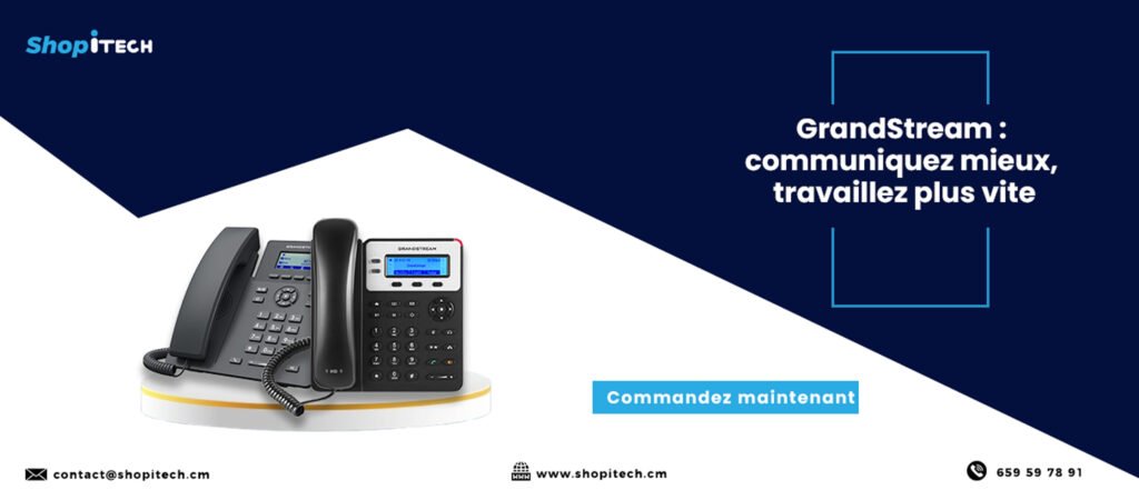 Télephones IP grandstream, telephone fixe pour bureau et domiciles