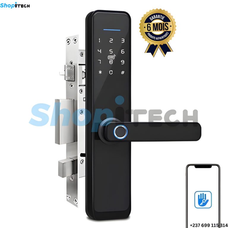 Serrure Smart Lock F18 Bluetooth Capteur d'empreinte digitalBande magnétique