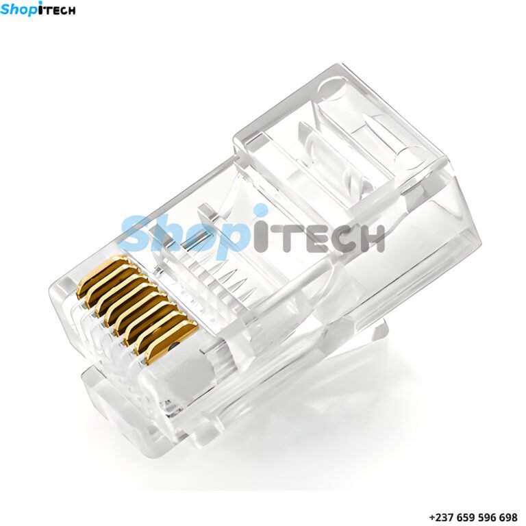 Connecteur réseau RJ45 non blindé lot de 100