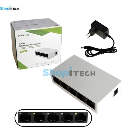 Switch 5-Ports Pix-Link 10100 Mbps LV-SW05