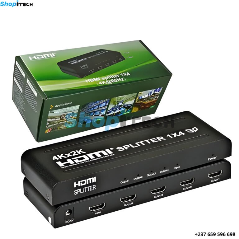 HUB Splitter HDMI 1×4 4K 1 entrée  4sorties