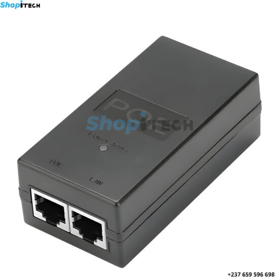Adaptateur d'alimentation POE 24V, 0,5 a, DC, 24W, pour ordinateur de bureau, adaptateur Ethernet, pour vidéosurveillance, adaptateur AC/DC, accessoires