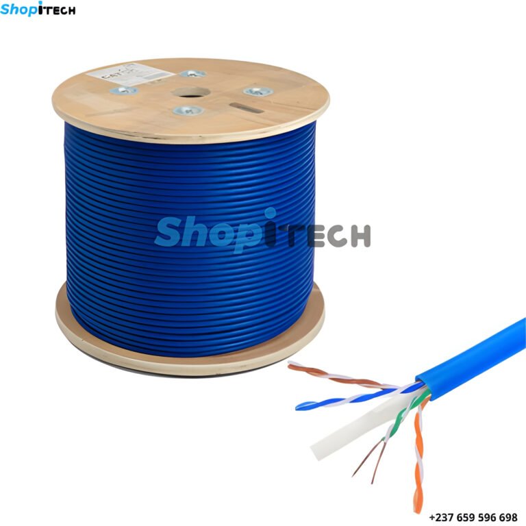 ROULEAU CABLE CAT6 UTP BLUE COLOR INDOOR 305M