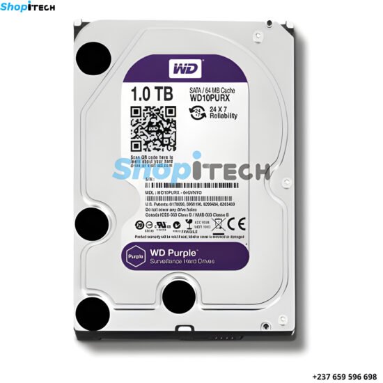Disque dur 1TO Western Digital WD PURPLE HDD