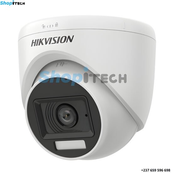 Caméra  Hikvision  dôme  colorVU 3k/5MP AHD analogique DS-2CE70KF0T-LPFS