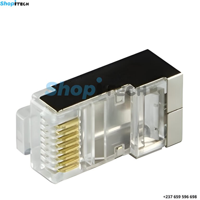 Connecteur RJ45 CAT6 STP blindé lot de 100
