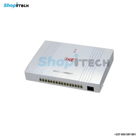 Système téléphonique de bureau IKE PABX 16ports – Standard téléphonique professionnel