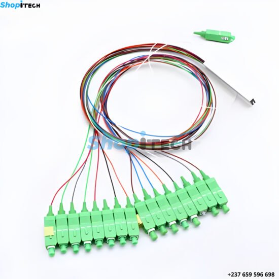Répartiteur de fibre optique monomode 1:16 APC UPC PLC 1X16(Splitter)