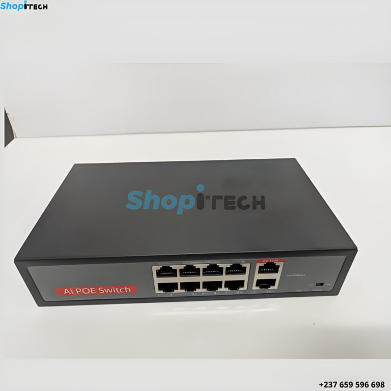 Switch SMART 8 Ports PoE  Ethernet 100 Mbps + 2 Ports Uplink 100 Mbps