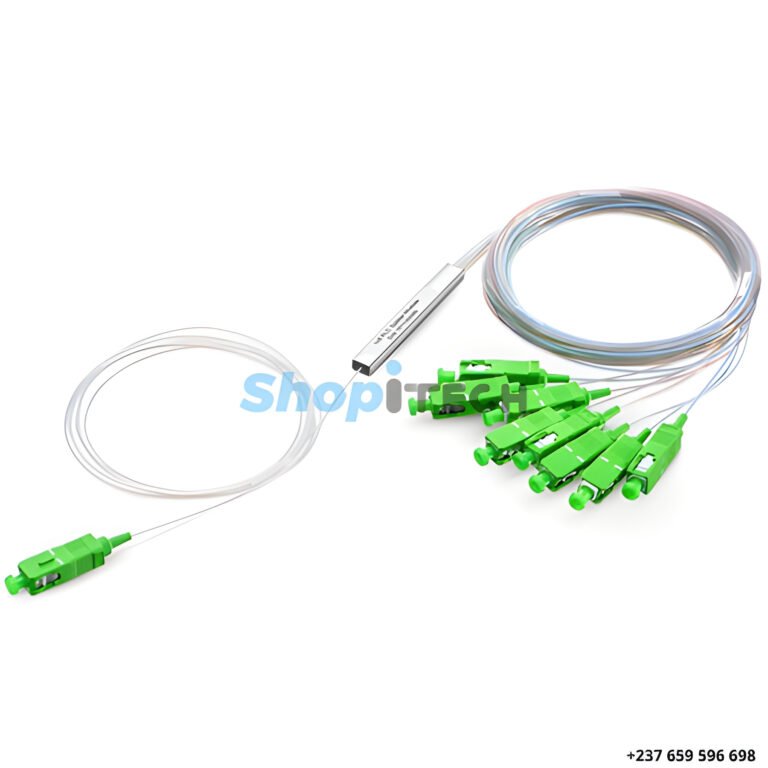 Répartiteur PLC fibre optique sans blocage 1x 8, monomode SC/APC( splitter)