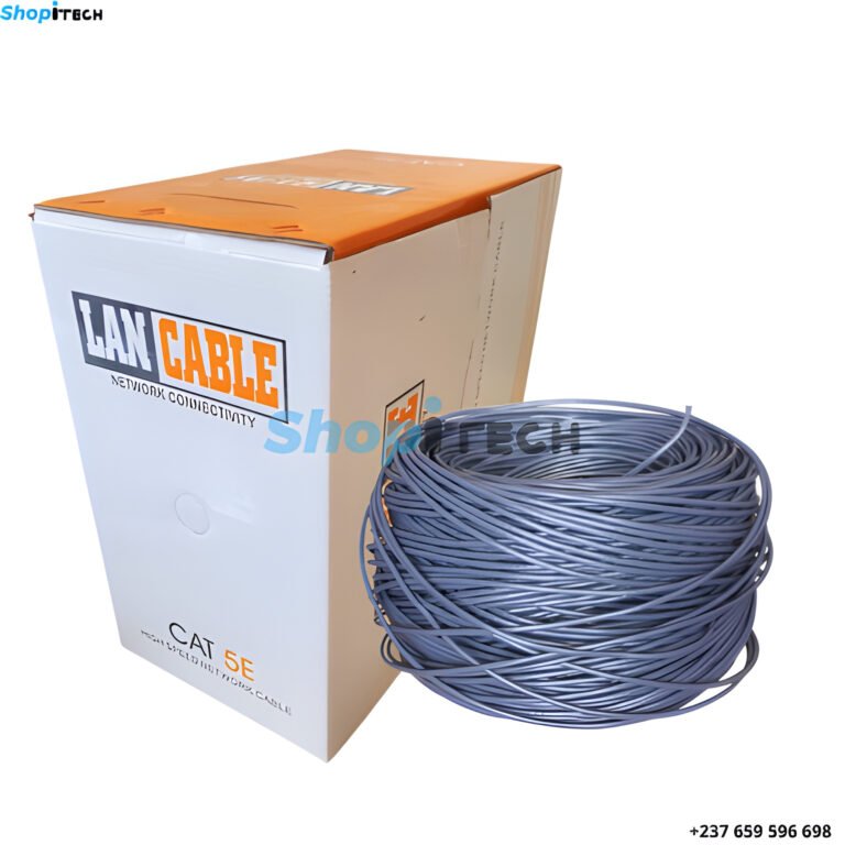 Rouleau de cable CAT5E Uutp grey indoor 305M