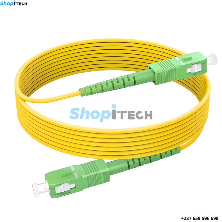 Câble Internet fibre optique SC/APC vers SC/APC (2 m)